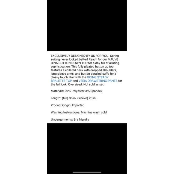 JLUXLABEL Pink Button Down‎ Top Large Striped Relaxed Casual - Picture 4 of 10